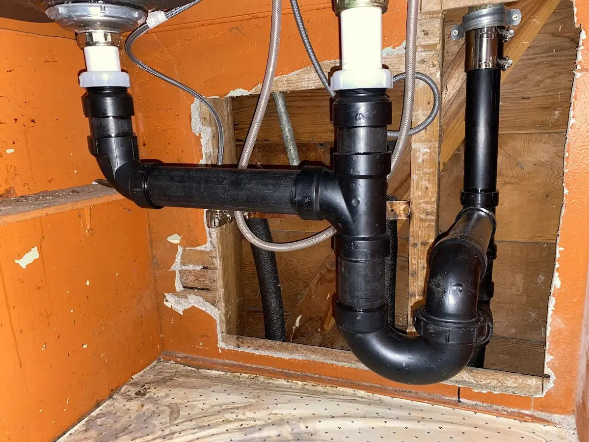 Professional Clogged Toilet equipment and tools on the job in Hamlin
